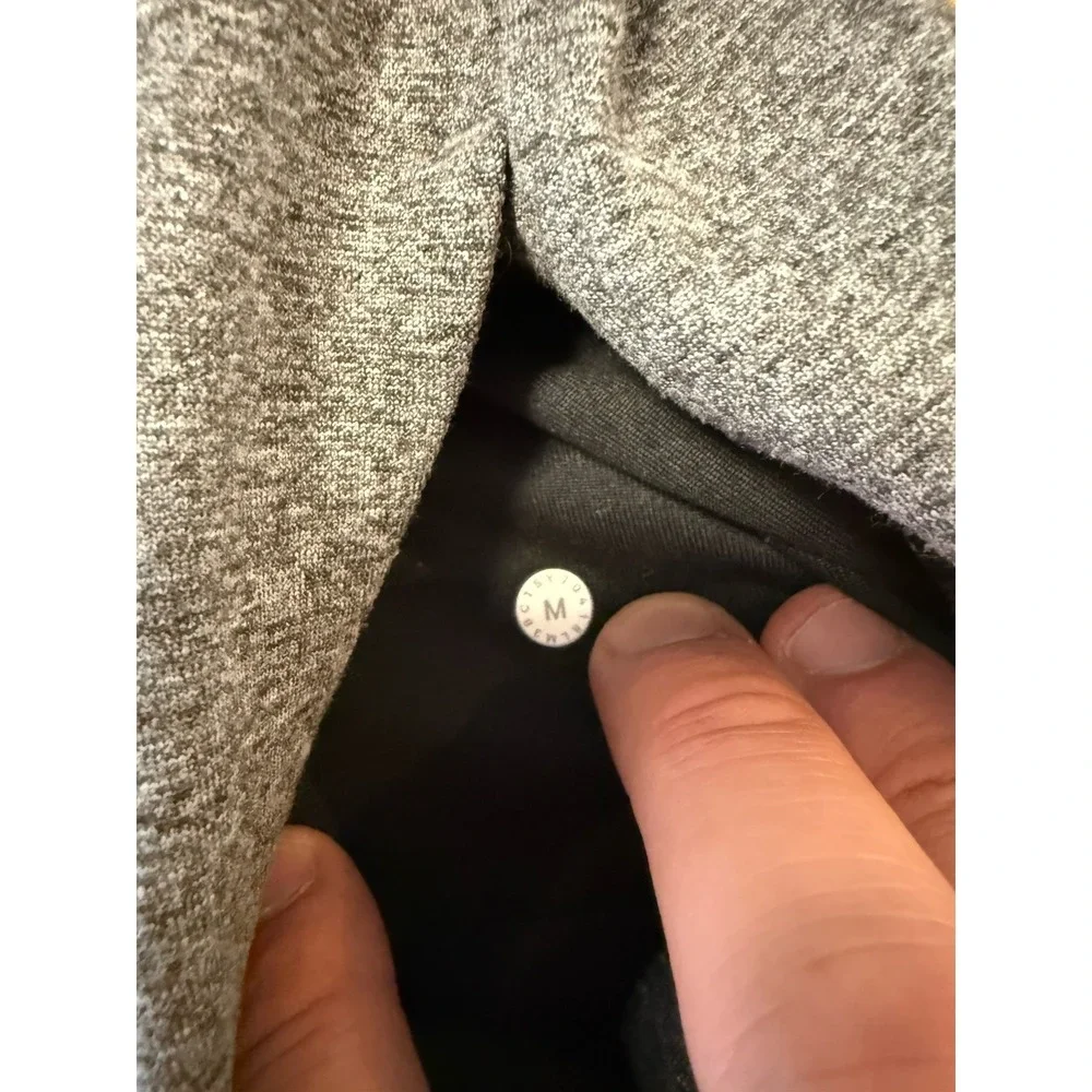 Lululemon City Sweat Hoodie Sweatshirt Pullover Athletic Gray Mens Medium
